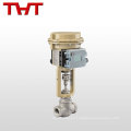 Válvula de parada de regulación de flujo de control eléctrico / válvula de control de agua / vapor